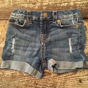 7 For All Mankind Toddler Denim Shorts